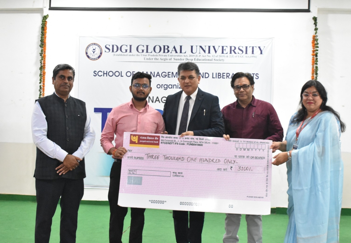 एसडीजीआई ग्लोबल यूनिवर्सिटी में तरंग 2026 का सफल आयोजन एसडीजीआई ग्लोबल यूनिवर्सिटी में तरंग 2026 का सफल आयोजन
